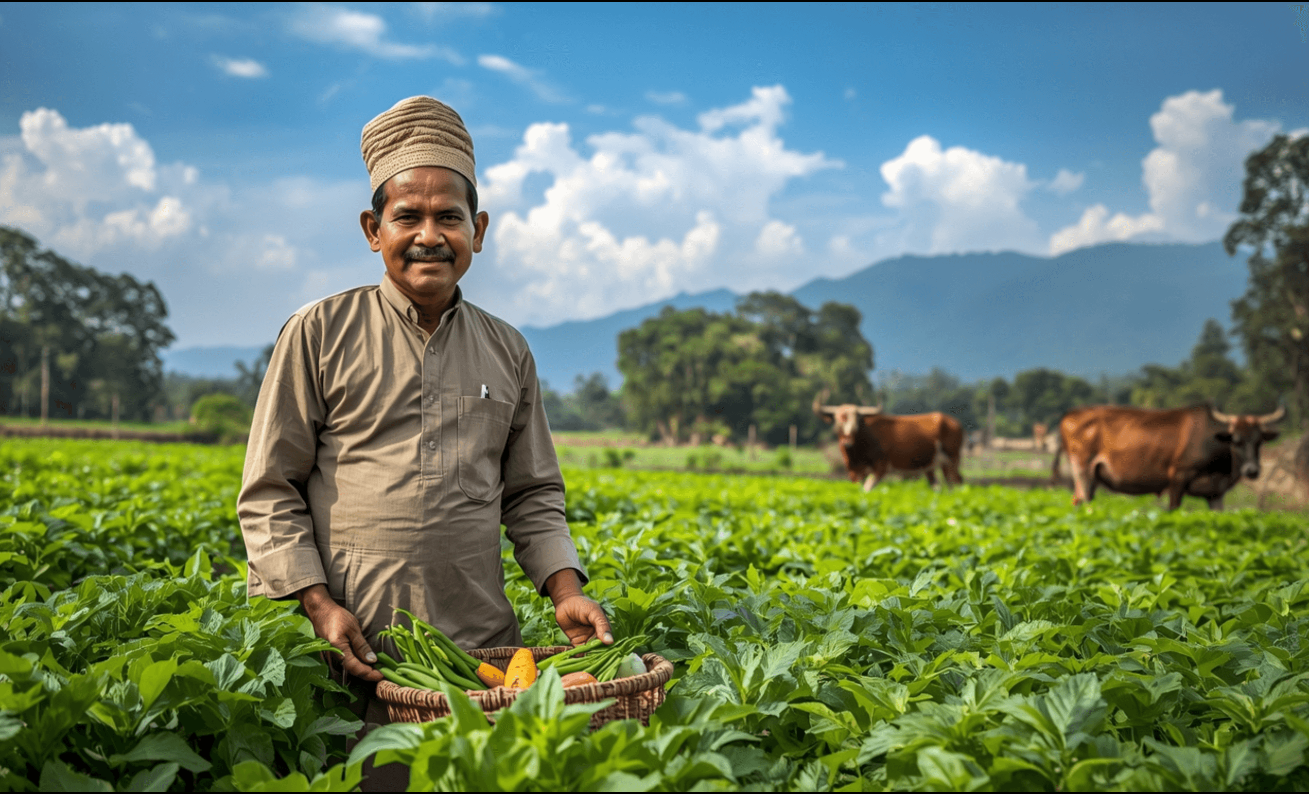 Organic Farming background image